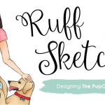 Ruff Sketches | The PupCakery Logo