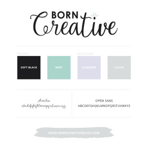 Born Creative Brand Guidelines