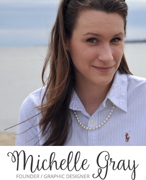 Born Creative Blog Founder & Graphic Designer Michelle Gray