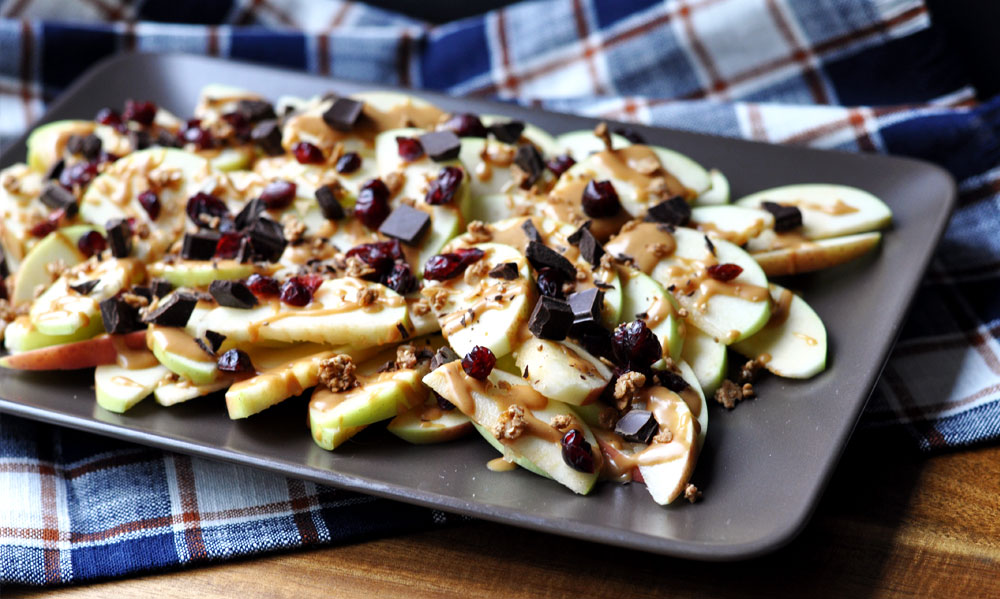 Simple & Healthy Apple Nachos