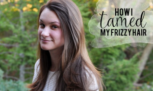 How I tamed my frizzy hair using 3 products in less than a year