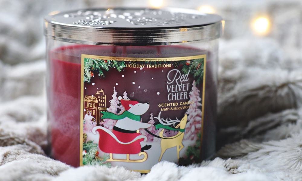 Top 3 Winter Candle Scents - Red Velvet Cheer