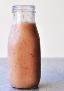 Drinking to Your Health | Strawberry Joy Smoothie | www.borncreativeblog.com